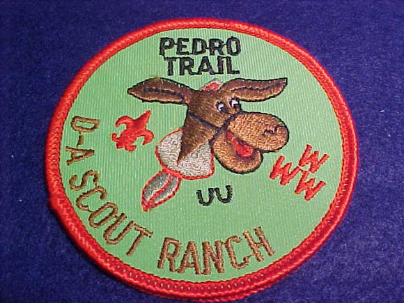 162 R? Migisi Opawgan, Pedro Trail, D-A Scout Ranch