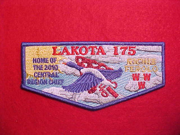 175 S? Lakota, Home of the 2010 Central Region Chief, Richie Perolo