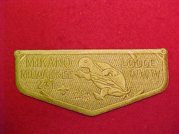 231 S? MIKANO, ISSUED 2010, TAN GHOST, 200 MADE
