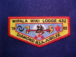 432 S10 WIPALA WIKI, DIAMOND JUBILEE