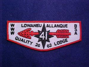 41 S16 LOWANEU ALLANQUE, "QUALITY 2002 LODGE"