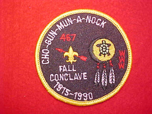467 eR1990-2 CHO-GUN-MUN-A-NOCK, 1990 FALL CONCLAVE
