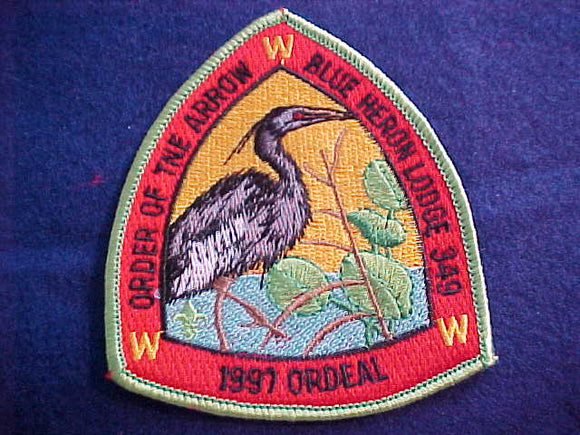 349 eX1997-4 Blue Heron, 1997 June Ordeal