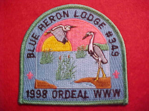 349 eX1998-5 Blue Heron, 1998 June Ordeal