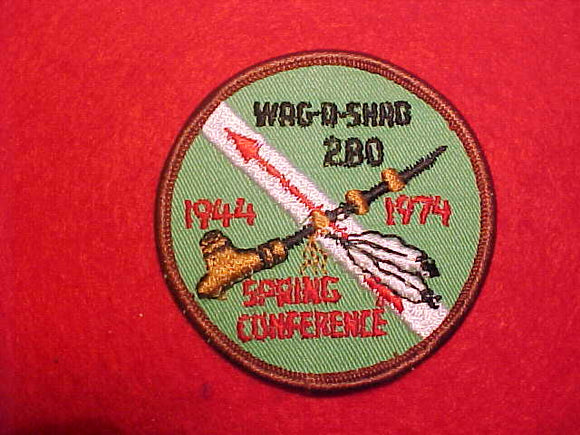 280 ER1974-1 WAG-O-SHAG, 1974 SPRING CONFERENCE