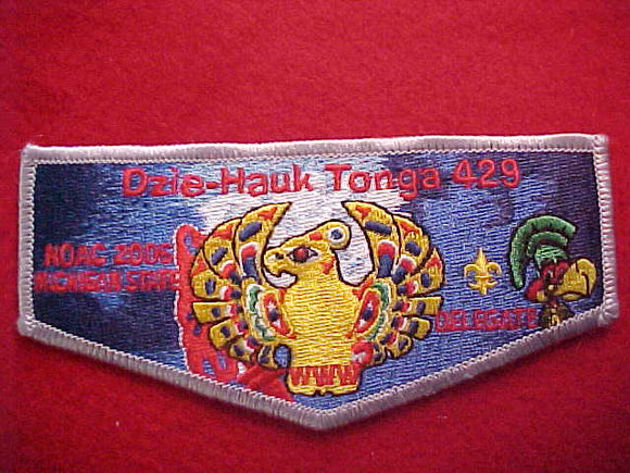 429 S36 DZIE-HAUK TONGA, NOAC 2006, MICHIGAN STATE, DELEGATE
