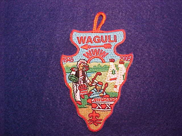 318 A8 WAGULI, 1945-2005 60TH ANN, RED BORDER