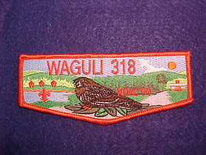 318 S41 WAGULI, NOAC 2004, RED BORDER