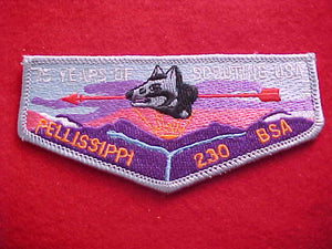 230 S23 PELLISSIPPI, 75 YEARS OF SCOUTING