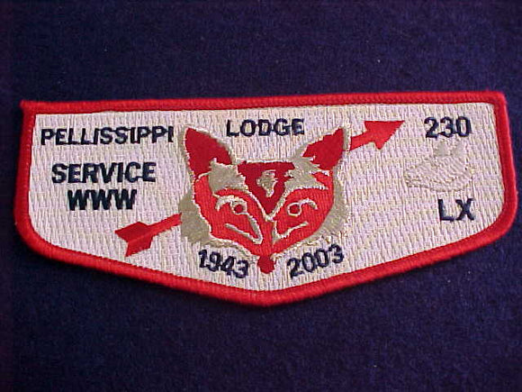 230 S80 PELLISSIPPI, SERVICE 1943-2003