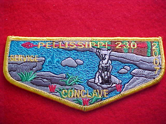230 S96 PELLISSIPPI, 2007 CONCLAVE SERVICE