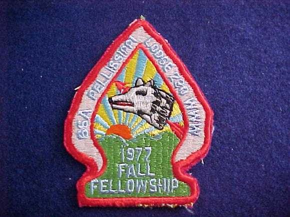 230 EA1977 PELLISSIPPI, 1977 FALL FELLOWSHIP