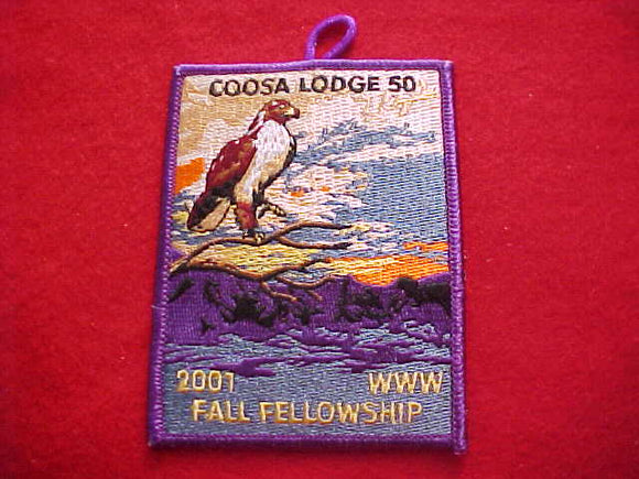 50 eX2001-2 COOSA, 2001 FALL FELLOWSHIP