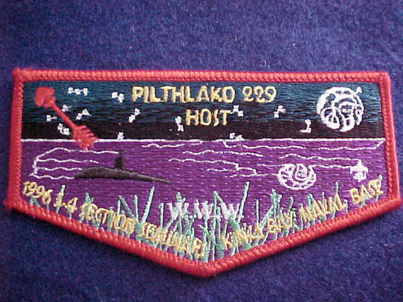 229 S22 PILTHLAKO, 1996 S-4 SECTION SEMINARS HOST, KINGS BAY NAVAL BASE, RED BDR.