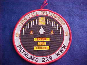 229 eR1994-2 PILTHLAKO, FALL FELLOWSHIP