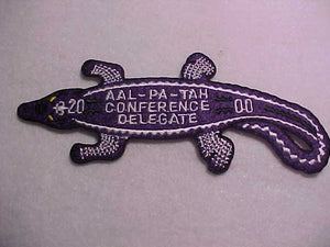237 eX2000-2 AAL-PA-TAH, S-4 CONFERENCE DELEGATE