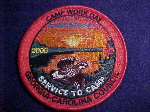 87 eR2006-4 BOB WHITE, CAMP WORK DAY, KNOX SCOUT RESV.