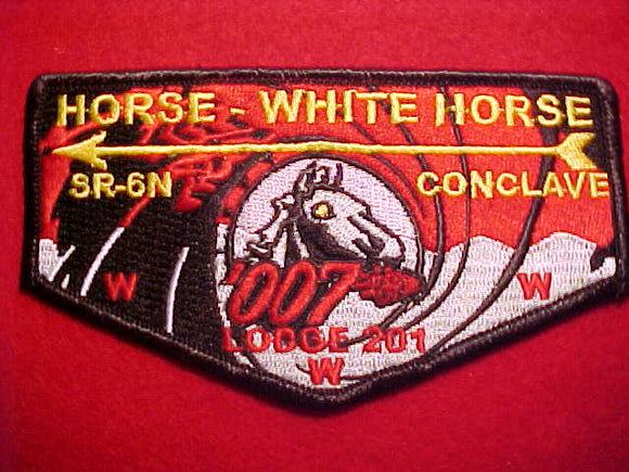 201 S31 WHITE HORSE, 2007 SR-6N CONCLAVE
