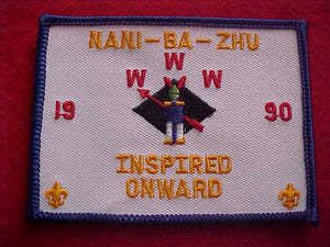 321 X2.5 NANI-BA-ZHU, 1990, INSPIRED ONWARD