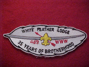 499 X1 WHITE FEATHER, 35 YEARS OF BROTHERHOOD