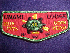1 F5 UNAMI, 60TH YEAR, 1915-1975