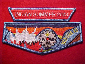 13 S37 + X47 WIATAVA, INDIAN SUMMER 2003