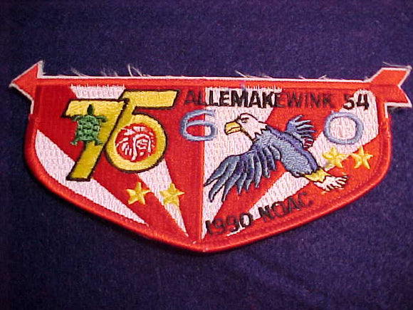 54 S14 ALLEMAKEWINK, 1990 NOAC, 75TH OA