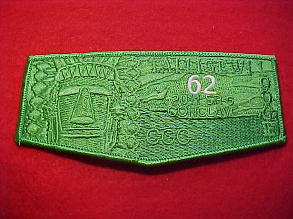 62 S32.5 TALLIGEWI, 2011 SR-6 CONCLAVE, GREEN GHOST