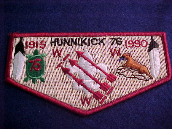 76 S12 HUNNIKICK, 75TH OA, 1915-1990