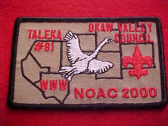 81 X2 TALEKA, NOAC 2000, OKAW VALLEY C.