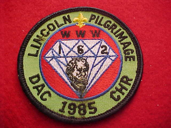 162 eR1985-2 MIGISI OPAWGAN, 1985 LINCOLN PILGRIMAGE