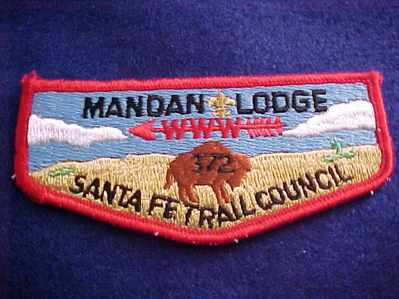 372 S3b MANDAN, SANTA FE TRAIL C., W/ FDL