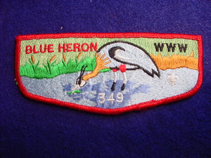 349 S6b BLUE HERON