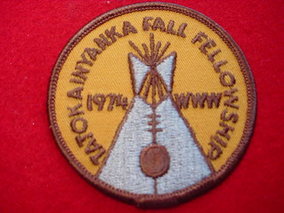356 eR1974 TATOKAINYANKA, 1974 FALL FELLOWSHIP