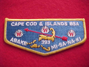 393 S13 ABAKE MI-SA-NA-KI, CAPE COD & ISLANDS