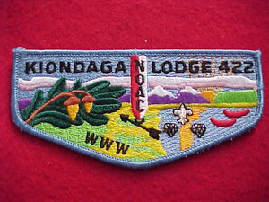 422 S23 KIONDAGA, 75TH OA, NOAC 1990