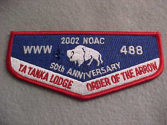 488 S51 TA TANKA, NOAC 2002, 50TH ANNIV.