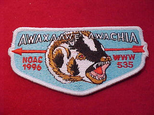 535 S3 AWAXAAWE AWACHIA, NOAC 1996