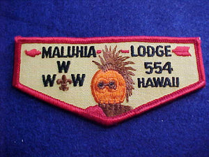 554 F6a MALUHIA, HAWAII