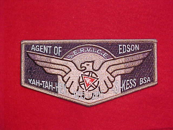 66 S? YAH-TAH-HEY-SI-KESS, 2015 AGENT OF EDSON
