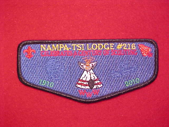 216 S? NAMPA-TSI, 1910-2010, BLACK BORDER