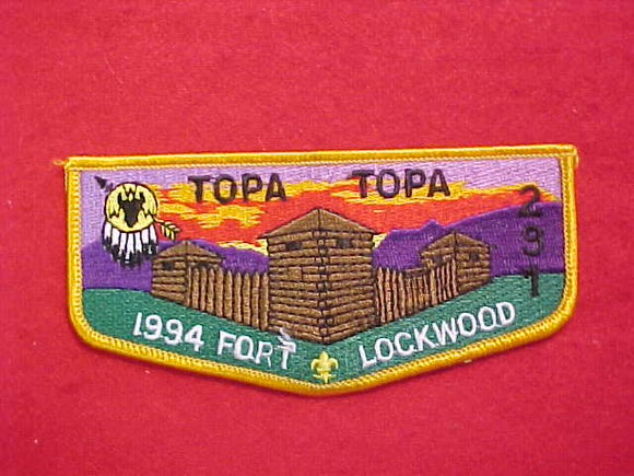 291 S59 TOPA TOPA, 1994 FORT LOCKWOOD, ORANGE BORDER