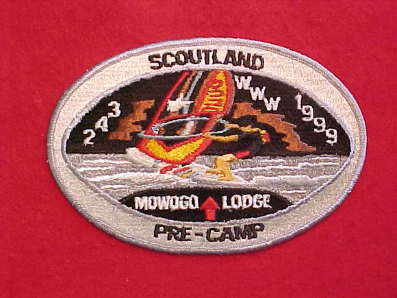 243 eX1999-? MOWOGO, 1999 SCOUTLAND PRE CAMP