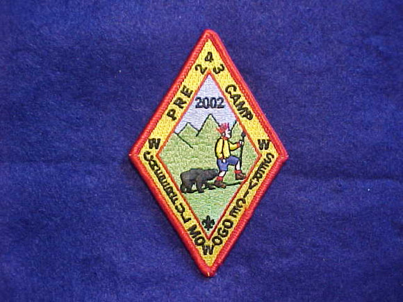 243 eX2002-? MOWOGO, 2002 PRE CAMP