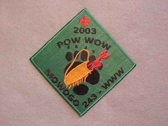 243 eX2003-? MOWOGO, 2003 POW WOW