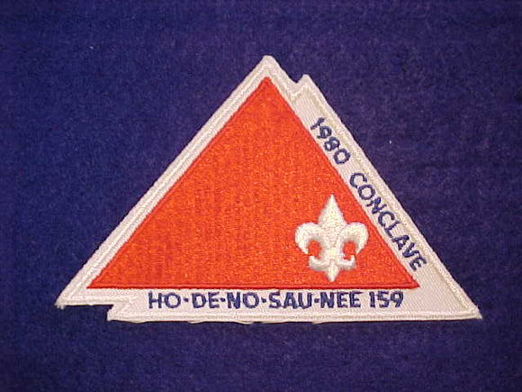 159 eX1980 HO-DE-NO-SAU-NEE, 1980 CONCLAVE
