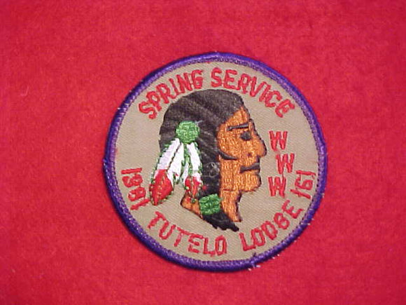 161 eR1981-2 TUTELO, 1981 SPRING SERVICE