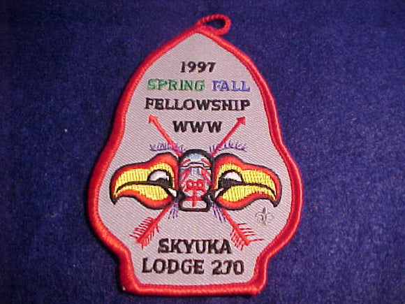 270 eA1997-1? SKYUKA, 1997 SPRING/FALL FELLOWSHIP, RED BDR.
