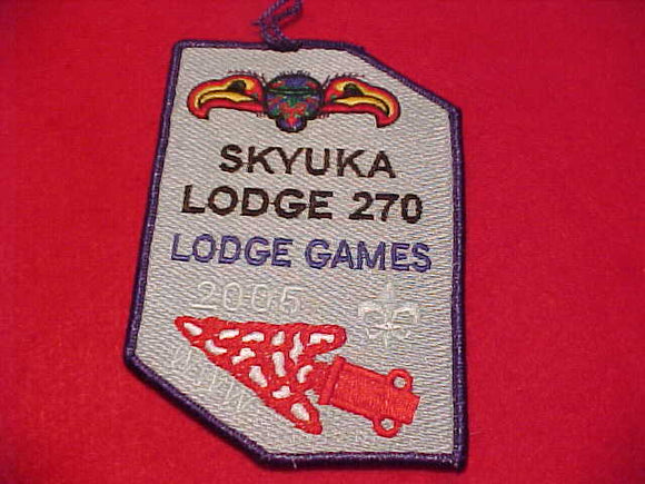 270 eX2005-2 SKYUKA, 2005 LODGE GAMES