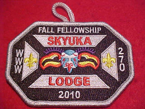 270 eX2010-5 SKYUKA, 2010 FALL FELLOWSHIP